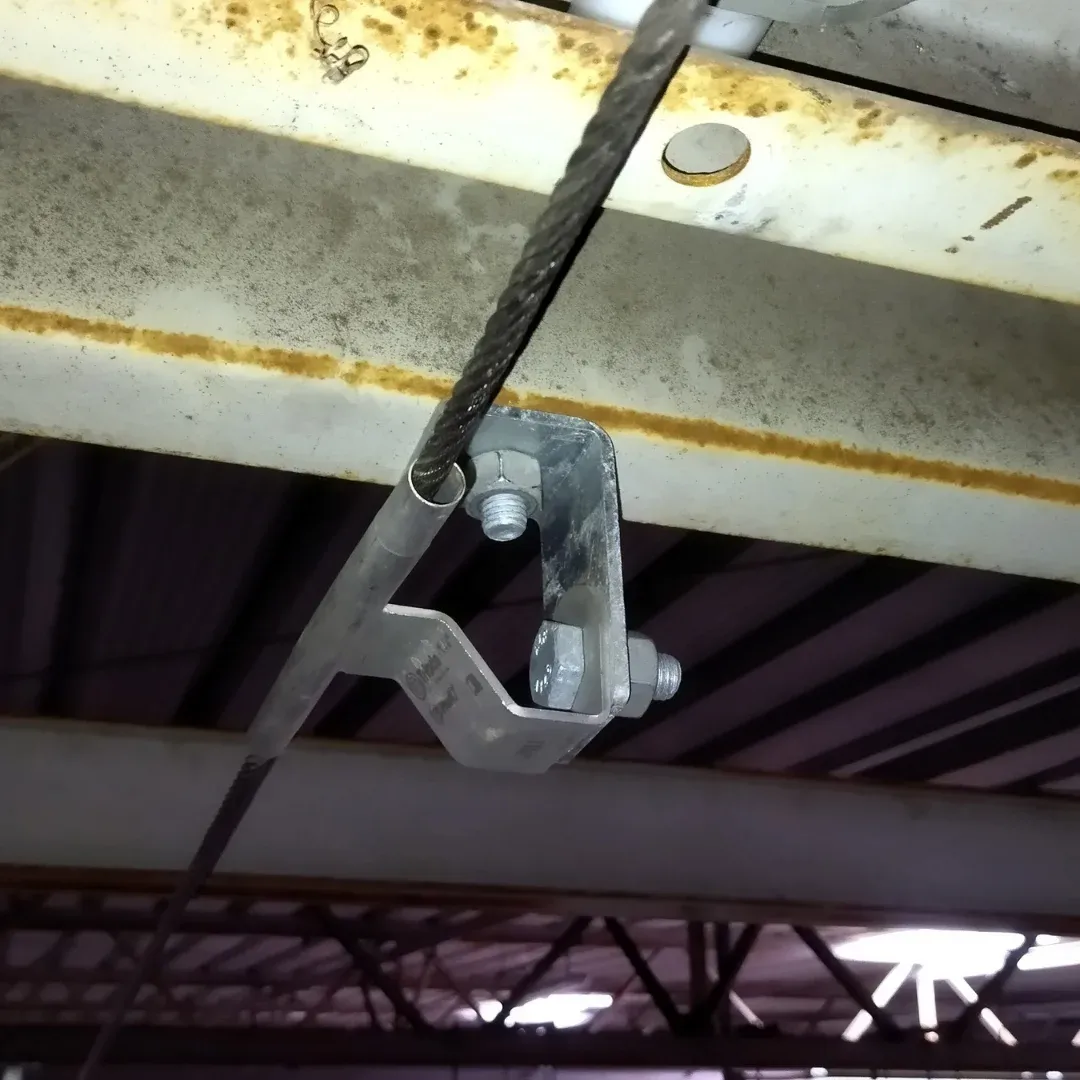 Linha de vida e ancoragem