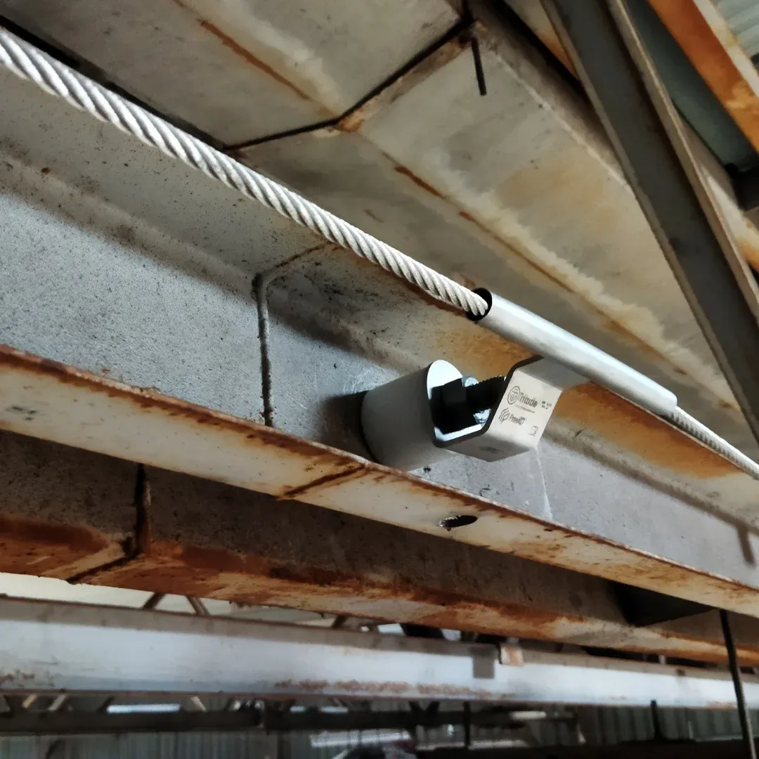 Linha de vida e ancoragem